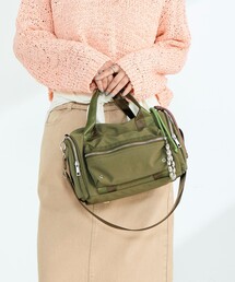 fredy emue | 【CONTROL FREAK/コントロールフリーク】ミリタリーチャームボストンバッグ(ショルダーバッグ)