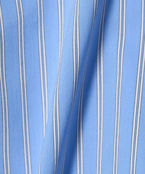 green label relaxing（グリーンレーベルリラクシング）の「ストライプシャツ / キッズ  100cm-130cm 撥水（シャツ/ブラウス・キッズ・ライトブルー/コバルトブルー・160cm/120cm/150cm/100cm/110cm/130cm/140cm）」の11枚目の写真