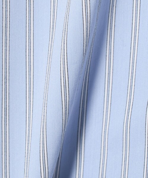 green label relaxing（グリーンレーベルリラクシング）の「ストライプシャツ / キッズ  100cm-130cm 撥水（シャツ/ブラウス・キッズ・ライトブルー/コバルトブルー・160cm/120cm/150cm/100cm/110cm/130cm/140cm）」の14枚目の写真