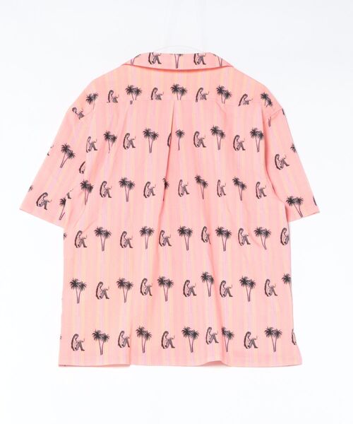 lost（ロスト）の「lost/ロスト NEAT SHIRT 半袖シャツ LM6S-2401（シャツ/ブラウス・メンズ・オフホワイト/ブラック/ホワイト/グリーン/ピンク・M/L）」の6枚目の写真