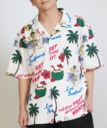 lost（ロスト）の「lost/ロスト NEAT SHIRT 半袖シャツ LM6S-2401（シャツ/ブラウス）」