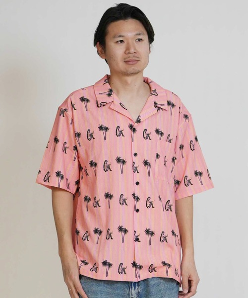 lost（ロスト）の「lost/ロスト NEAT SHIRT 半袖シャツ LM6S-2401（シャツ/ブラウス・メンズ・オフホワイト/ブラック/ホワイト/グリーン/ピンク・M/L）」の19枚目の写真