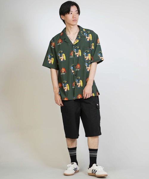 lost（ロスト）の「lost/ロスト NEAT SHIRT 半袖シャツ LM6S-2401（シャツ/ブラウス・メンズ・オフホワイト/ブラック/ホワイト/グリーン/ピンク・M/L）」の17枚目の写真