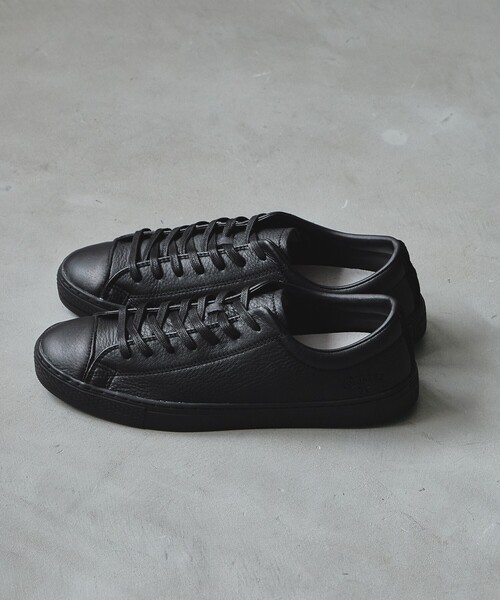 別注】＜CONVERSE＞GLR オールスター クップ OX レザー ブラック