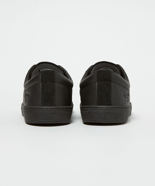 CONVERSE(コンバース)の「【別注】<CONVERSE>GLR オールスター クップ OX レザー ブラック ドレス スニーカー(スニーカー・メンズ・ブラック・26.5cm/26cm/28cm/27.5cm/27cm)」の8枚目の写真