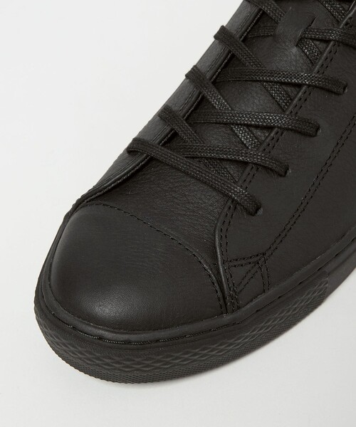 CONVERSE(コンバース)の「【別注】<CONVERSE>GLR オールスター クップ OX レザー ブラック ドレス スニーカー(スニーカー・メンズ・ブラック・26.5cm/26cm/28cm/27.5cm/27cm)」の11枚目の写真