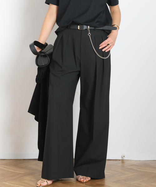 AP STUDIO パンツ Viatore High-waisted Pants（スラックス）｜AP STUDIO（エーピー