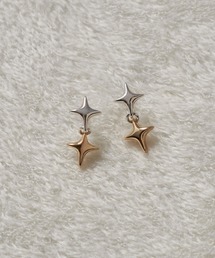 ダブル トィンクル ピアス
