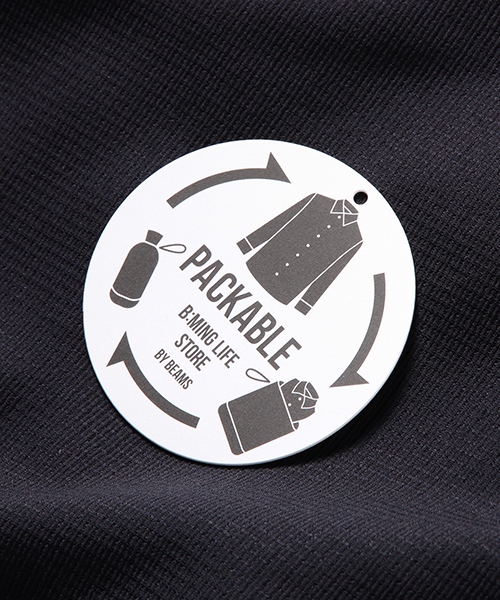 B:MING by BEAMS（ビーミングバイビームス）の「【Begin5月号掲載】【Smart5月号掲載】ビーミング by ビームス / ”Dot Air（TM）”パッカブルアンクルパンツ（その他パンツ・メンズ・ネイビー/ブラック・LARGE/MEDIUM/SMALL）」の3枚目の写真
