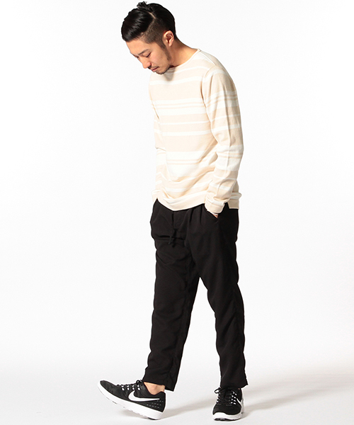 B:MING by BEAMS（ビーミングバイビームス）の「【Begin5月号掲載】【Smart5月号掲載】ビーミング by ビームス / ”Dot Air（TM）”パッカブルアンクルパンツ（その他パンツ・メンズ・ネイビー/ブラック・LARGE/MEDIUM/SMALL）」の6枚目の写真