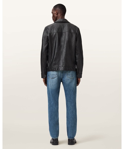 ALLSAINTS（オールセインツ）の「REID STRAIGHT FIT DENIM JEANS | REID ストレート フィット デニム ジーンズ（デニムパンツ・メンズ・ライトインディゴブルー・30/30/31/30/28/30）」の8枚目の写真