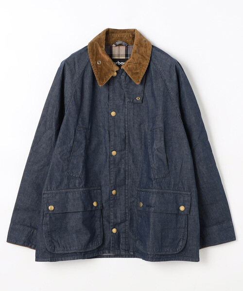 Barbour(バブアー)の「Barbour/バブアー OS BEDALE DENIM CASUAL JACKET(ブルゾン・メンズ・ネイビー・42/40/38)」の1枚目の写真