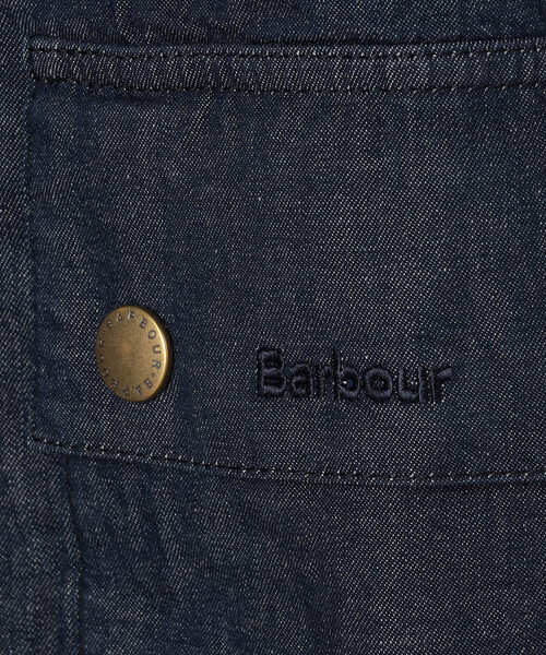 Barbour(バブアー)の「Barbour/バブアー OS BEDALE DENIM CASUAL JACKET(ブルゾン・メンズ・ネイビー・42/40/38)」の10枚目の写真