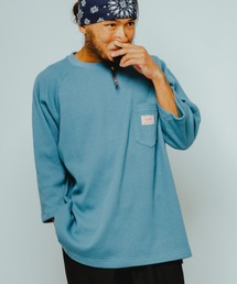 BIG MIKE（ビッグマイク）の「BIG MIKE ビックマイク/ 26春夏新作 サーマル サングラスポケット Q/S 7分袖Tシャツ //// 102616500（Tシャツ/カットソー）」