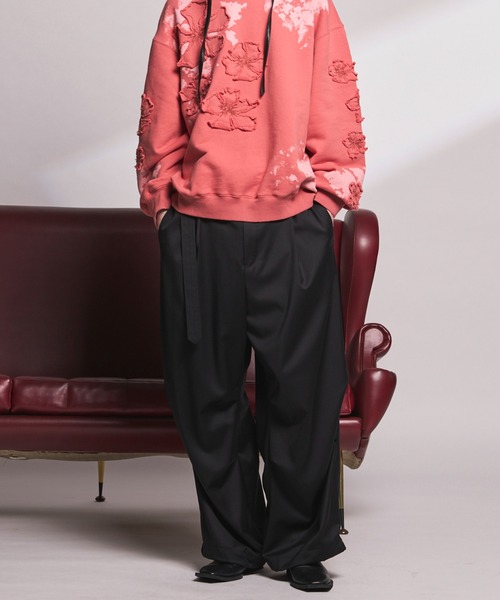 UNISEX》【Loro Piana Fabric】Prime-Wide Snow Pants/【ロロ
