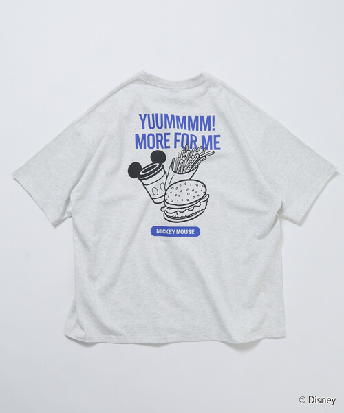 限定展開 DISNEY/ディズニー ミッキーマウス/別注 クルーネック