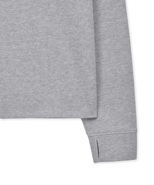 INTEMPOMOOD(インテンポムード)の「チェックインポケットロングスリーブ_グレー(Tシャツ/カットソー・メンズ・グレー・MEDIUM/LARGE)」の15枚目の写真
