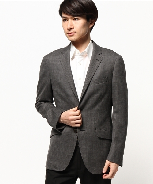 MEN'S BIGI（メンズビギ）の「セットアップジャケット/ストレッチ素材（スーツジャケット・メンズ・ブルー/グレー/ブルー系その他/ネイビー・LARGE/MEDIUM/SMALL/SS）」の2枚目の写真