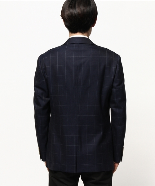 MEN'S BIGI（メンズビギ）の「セットアップジャケット/ストレッチ素材（スーツジャケット・メンズ・ブルー/グレー/ブルー系その他/ネイビー・LARGE/MEDIUM/SMALL/SS）」の6枚目の写真