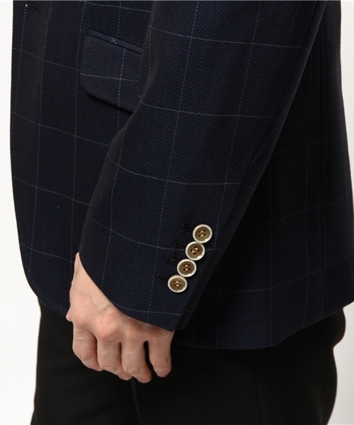 MEN'S BIGI（メンズビギ）の「セットアップジャケット/ストレッチ素材（スーツジャケット・メンズ・ブルー/グレー/ブルー系その他/ネイビー・LARGE/MEDIUM/SMALL/SS）」の10枚目の写真