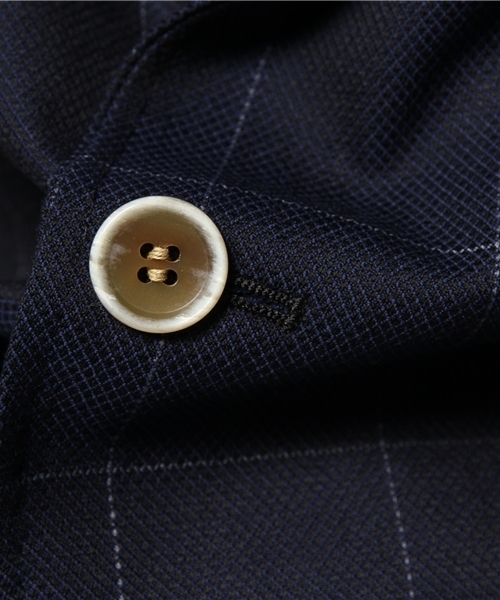 MEN'S BIGI（メンズビギ）の「セットアップジャケット/ストレッチ素材（スーツジャケット・メンズ・ブルー/グレー/ブルー系その他/ネイビー・LARGE/MEDIUM/SMALL/SS）」の15枚目の写真