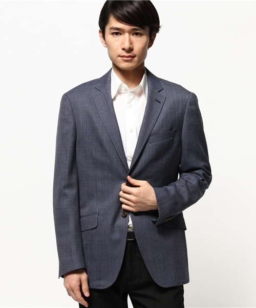 MEN'S BIGI（メンズビギ）の「セットアップジャケット/ストレッチ素材（スーツジャケット・メンズ・ブルー/グレー/ブルー系その他/ネイビー・LARGE/MEDIUM/SMALL/SS）」の16枚目の写真