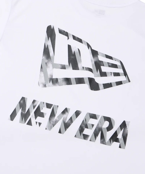 NEW ERA(ニューエラ)の「NEW ERA/ニューエラ 半袖 テックTシャツ タイダイ パターン Flag & Wordmark Logo 吸汗速乾 UVカット 抗菌(Tシャツ/カットソー・メンズ・ホワイト/グレー/ブラック・XXL/L/XL/M)」の12枚目の写真