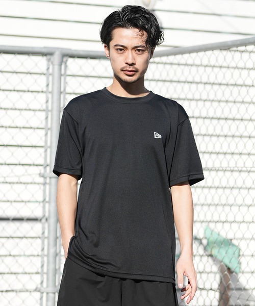 NEW ERA(ニューエラ)の「NEW ERA/ニューエラ 半袖 テックTシャツ タイダイ パターン Flag & Wordmark Logo 吸汗速乾 UVカット 抗菌(Tシャツ/カットソー・メンズ・ホワイト/グレー/ブラック・XXL/L/XL/M)」の14枚目の写真