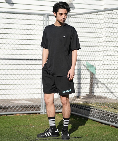 NEW ERA(ニューエラ)の「NEW ERA/ニューエラ 半袖 テックTシャツ タイダイ パターン Flag & Wordmark Logo 吸汗速乾 UVカット 抗菌(Tシャツ/カットソー・メンズ・ホワイト/グレー/ブラック・XXL/L/XL/M)」の16枚目の写真