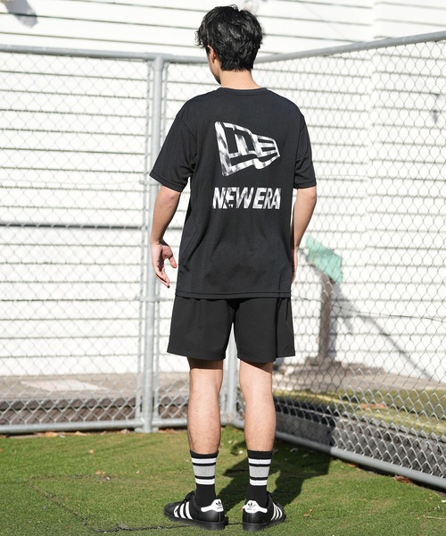 NEW ERA(ニューエラ)の「NEW ERA/ニューエラ 半袖 テックTシャツ タイダイ パターン Flag & Wordmark Logo 吸汗速乾 UVカット 抗菌(Tシャツ/カットソー・メンズ・ホワイト/グレー/ブラック・XXL/L/XL/M)」の18枚目の写真
