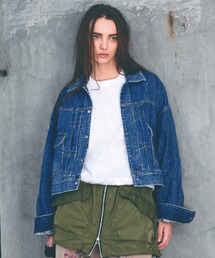 H.A.K | ドレープデニムボリュームスリーブGジャン(デニムジャケット)