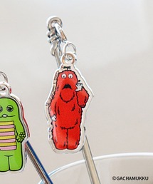 studio CLIP（スタディオクリップ）の「チャーム付きマドラー[ガチャピン・ムックコラボ]（カトラリー）」