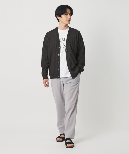 BEAUTY&YOUTH UNITED ARROWS(ビューティーアンドユースユナイテッドアローズ)の「エアミラノ Vネック カーディガン ウォッシャブル 抗菌 防臭機能付き(カーディガン/ボレロ・メンズ・ダークグレー/ロイヤルブルー/ライトグレー・XL/L/M/S)」の5枚目の写真