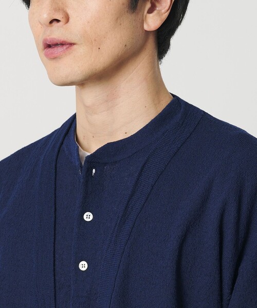 BEAUTY&YOUTH UNITED ARROWS(ビューティーアンドユースユナイテッドアローズ)の「エアミラノ Vネック カーディガン ウォッシャブル 抗菌 防臭機能付き(カーディガン/ボレロ・メンズ・ダークグレー/ロイヤルブルー/ライトグレー・XL/L/M/S)」の10枚目の写真