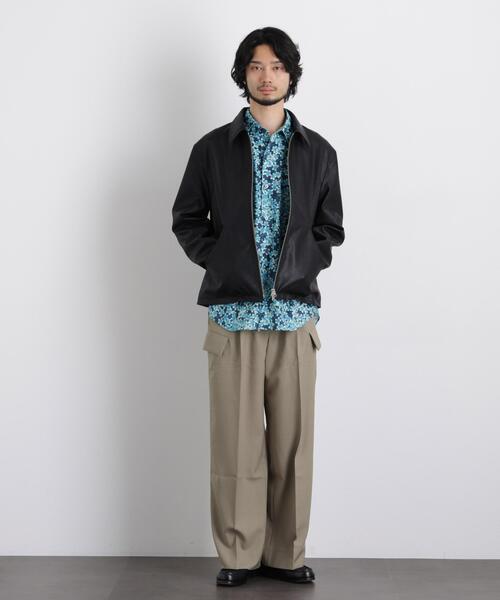 NANO universe（ナノユニバース）の「「Gavante」ドライギャバワイドカーゴパンツ（カーゴパンツ・メンズ・ライトベージュ/カーキ・L/M）」の22枚目の写真