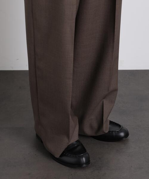 NANO universe（ナノユニバース）の「「Gavante」ドライギャバワイドカーゴパンツ（カーゴパンツ・メンズ・ライトベージュ/カーキ・L/M）」の18枚目の写真