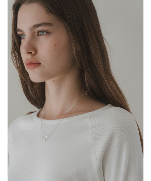THEMITTEN（ザ・ミトン）の「[39th] Raglan sleeve t-shirt (white)（Tシャツ/カットソー・レディース・その他・FREE）」の2枚目の写真