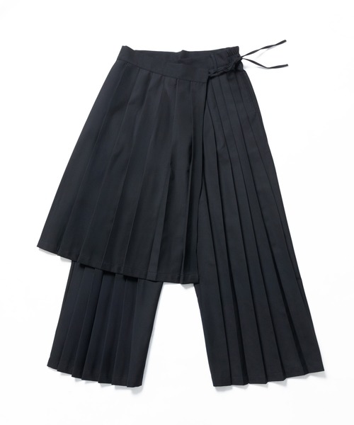 Ruze(ルゼ)の「HAKAMA pleats wide pants /ハカマプリーツワイドパンツ(その他パンツ・メンズ・ブラック・FREE)」の17枚目の写真