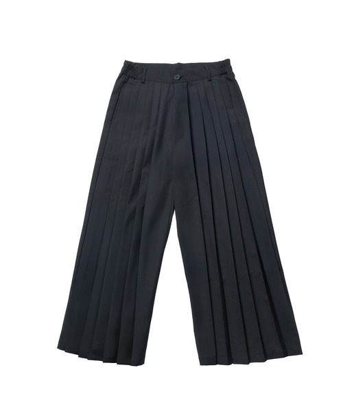 Ruze(ルゼ)の「HAKAMA pleats wide pants /ハカマプリーツワイドパンツ(その他パンツ・メンズ・ブラック・FREE)」の8枚目の写真