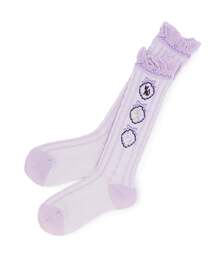 ANNA SUI mini（アナスイ・ミニ）の「ドリーミーモチーフハイソックス（ソックス/靴下）」