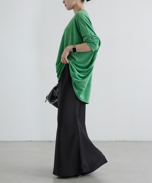 Lui's（ルイス）の「シアースラブルーズロンT（Tシャツ/カットソー・レディース・グリーン/ブラック/オフホワイト・FREE）」の21枚目の写真