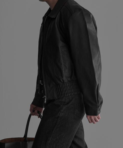 BOWLOW PRODUCT(バウロープロダクト)の「クロップレザージャケット(ライダースジャケット・メンズ・その他・LARGE/MEDIUM/X-LARGE)」の3枚目の写真
