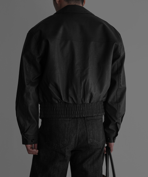 BOWLOW PRODUCT(バウロープロダクト)の「クロップレザージャケット(ライダースジャケット・メンズ・その他・LARGE/MEDIUM/X-LARGE)」の4枚目の写真