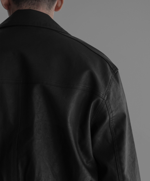 BOWLOW PRODUCT(バウロープロダクト)の「クロップレザージャケット(ライダースジャケット・メンズ・その他・LARGE/MEDIUM/X-LARGE)」の6枚目の写真