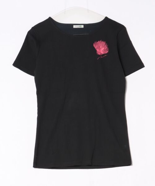 Maunaloa(マウナロア)の「【Maunaloa】レフアTシャツ(Tシャツ/カットソー・レディース・ブルー/ブラック・L/M/XL)」の3枚目の写真