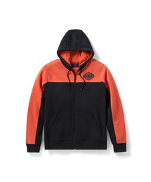 Harley-Davidson（ハーレーダビッドソン）の「H-D(R)エッセンシャル カラーブロック フルジップ フーディー（パーカー）」