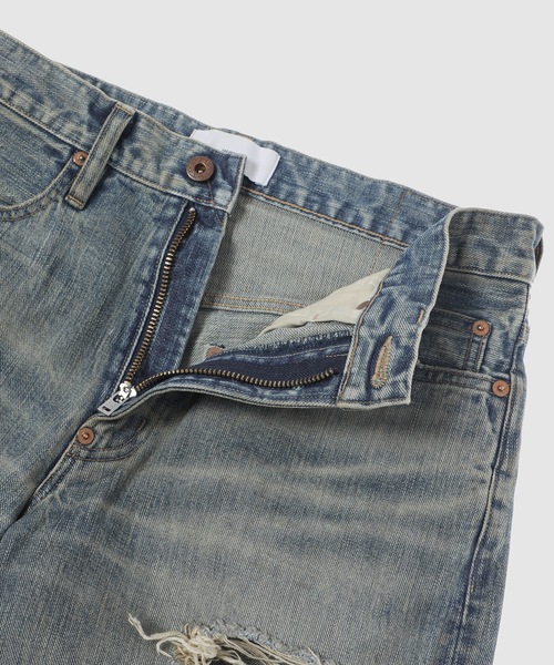 SUGARHILL（シュガーヒル）の「DISTRESSED MODERN DENIM REGULAR CUT（デニムパンツ・メンズ・ブルー系その他・30/32/34）」の3枚目の写真