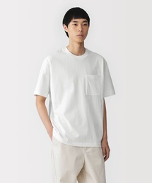 無印良品 | 紳士 洗いざらし天竺編みクルーネックワイド半袖Tシャツ(Tシャツ/カットソー)
