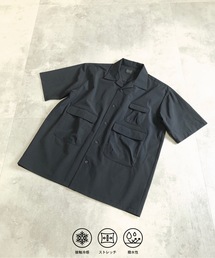 MMMM（エムエムエムエム）の「MMMM/ アイスファブリックユーティリティ半袖シャツ（シャツ/ブラウス）」