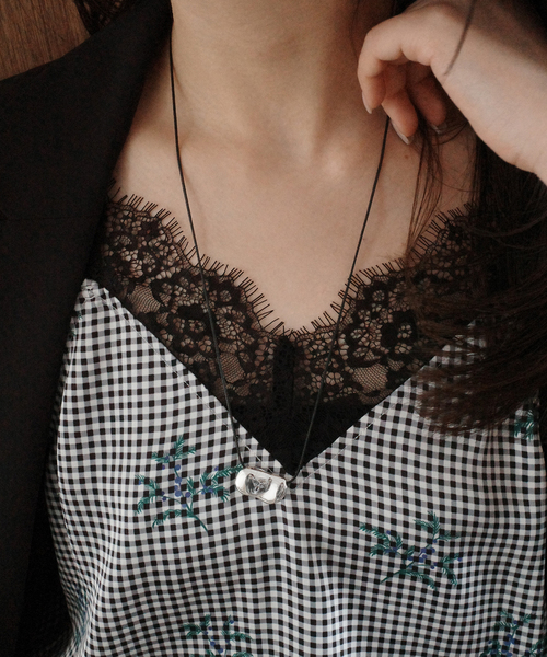 SLOBE IENA（スローブイエナ）の「Heaven Mayhem/ヘブン メイヘム PEBBLE ネックレス（ネックレス・レディース・シルバー・FREE）」の10枚目の写真